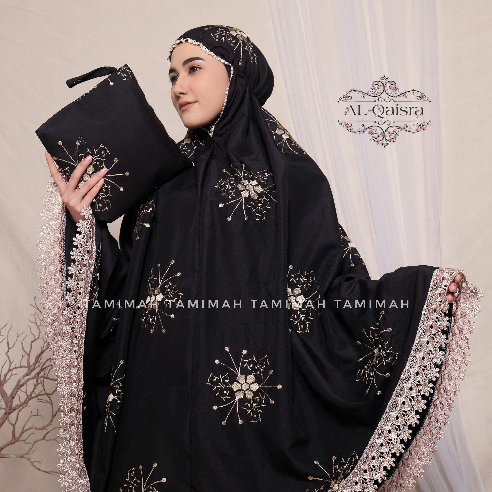 Mukena Dewasa Bordir Starla Renda Mewah Terbaru