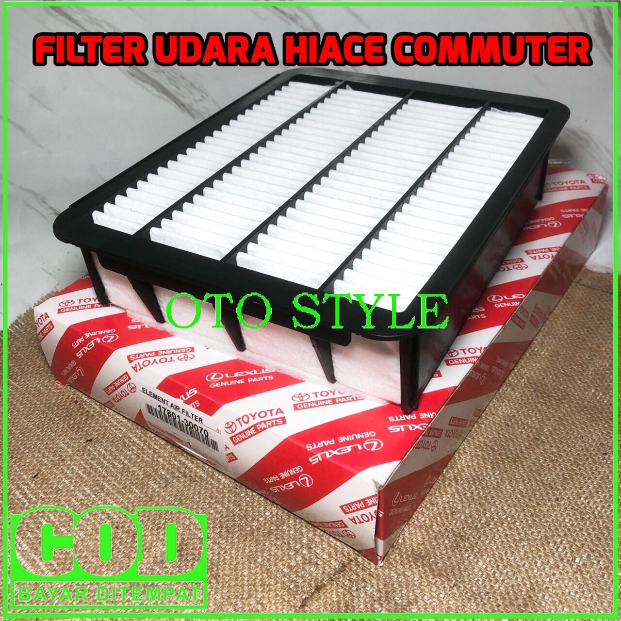 FILTER UDARA HIACE COMMUTER AIR FILTER HIACE FILTER UDARA HI ACE