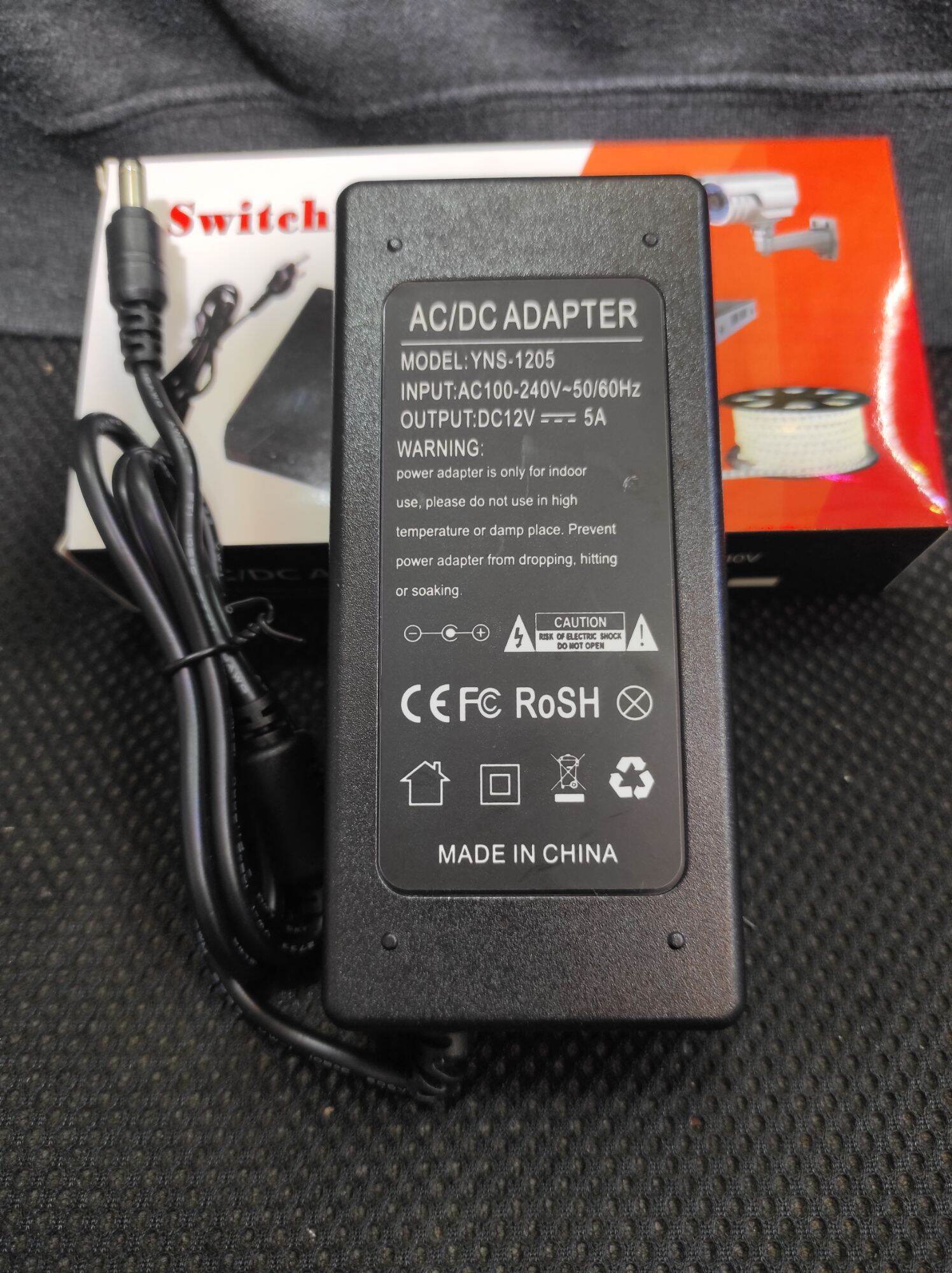 Adaptor 5a 5 Ampere 12volt Set Conect Dc Adaptor Power Suply 5a Lazada Indonesia 0536