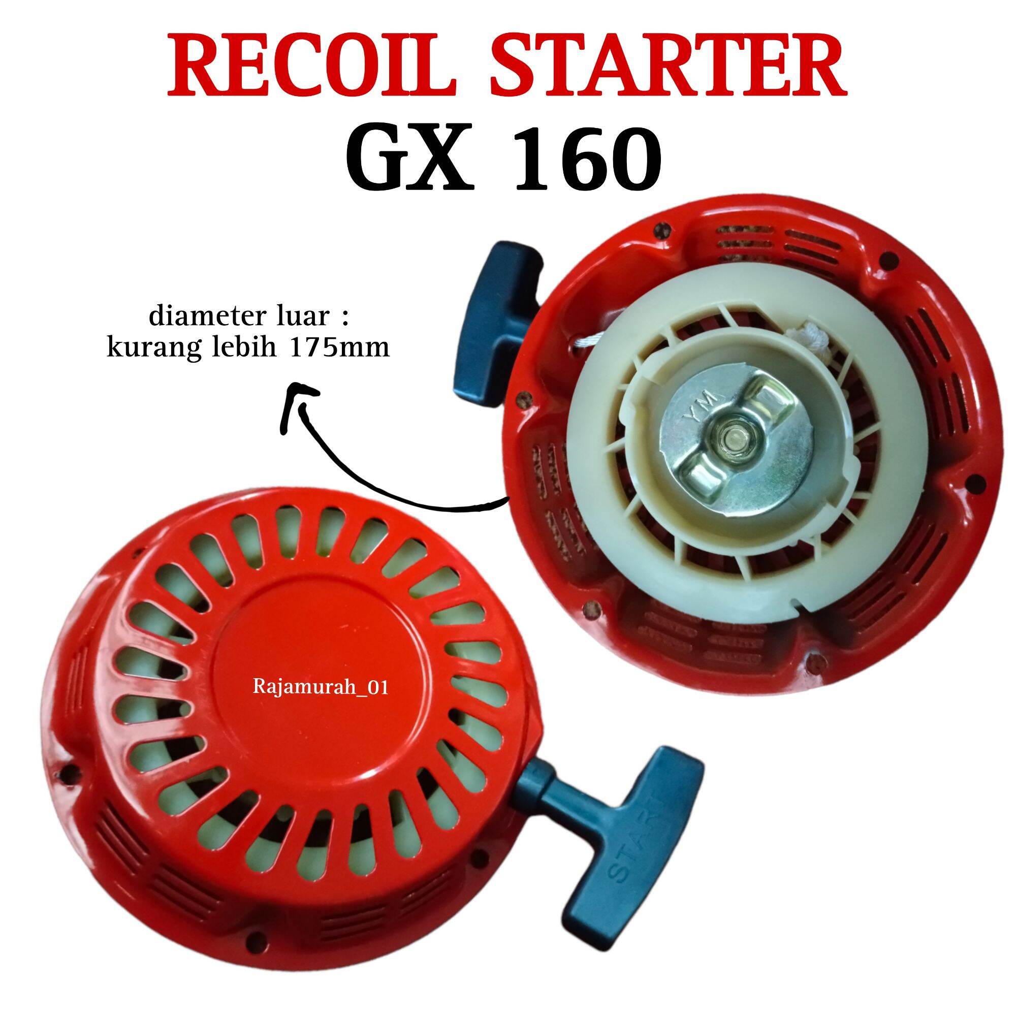 Recoil Starter / Engkol Mesin GX 160 Dan GX 200 Recoil Starter ...