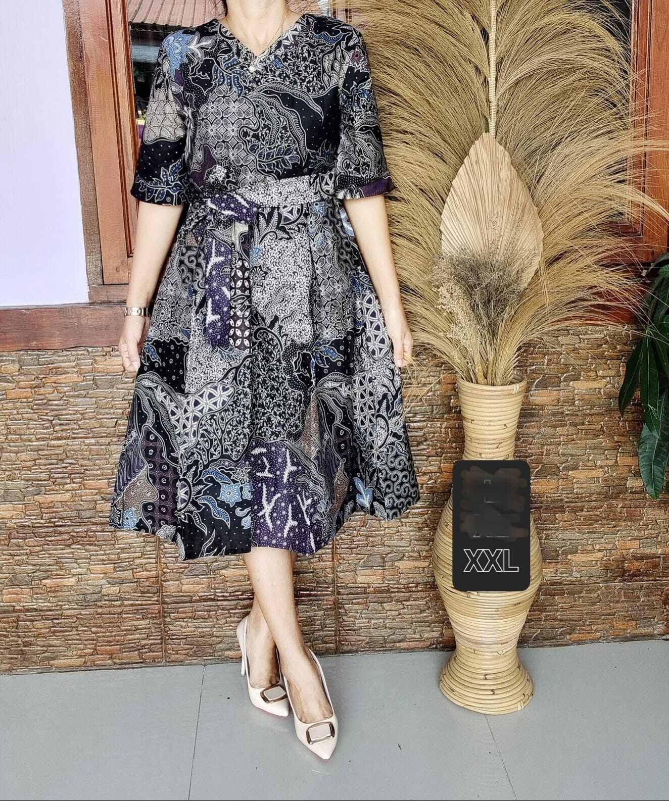 Beli Dress Batik Wanita Modern Online Harga Terbaik Lazada Indonesia