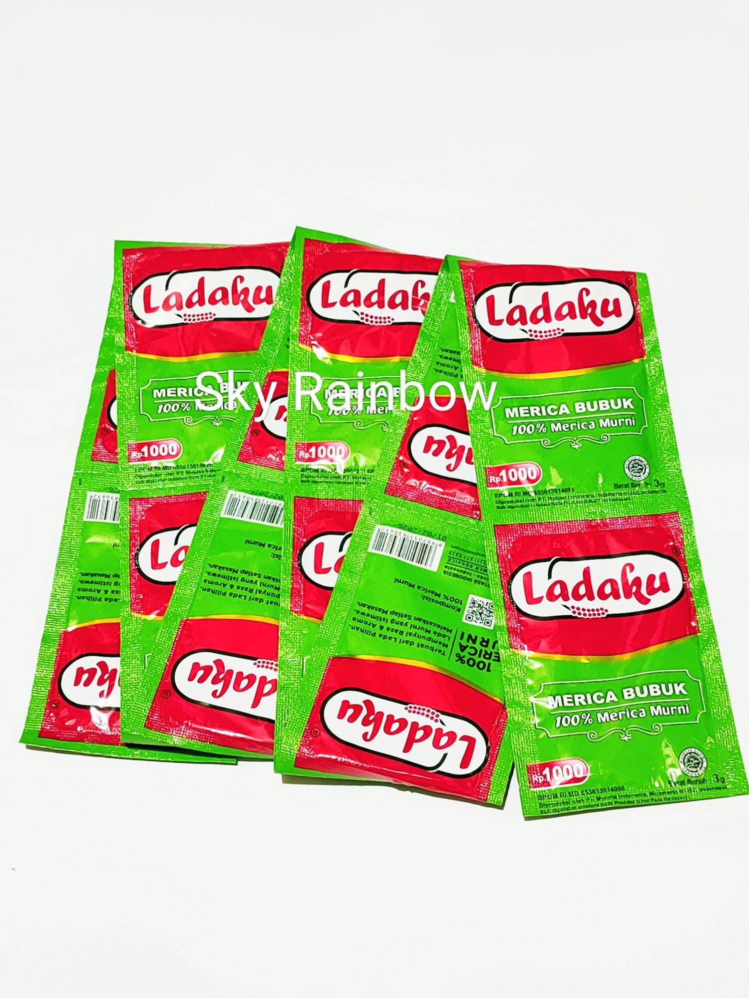 100 食品・飲料・酒 LADAKU Merica Bubuk 挽き胡椒 - 500袋