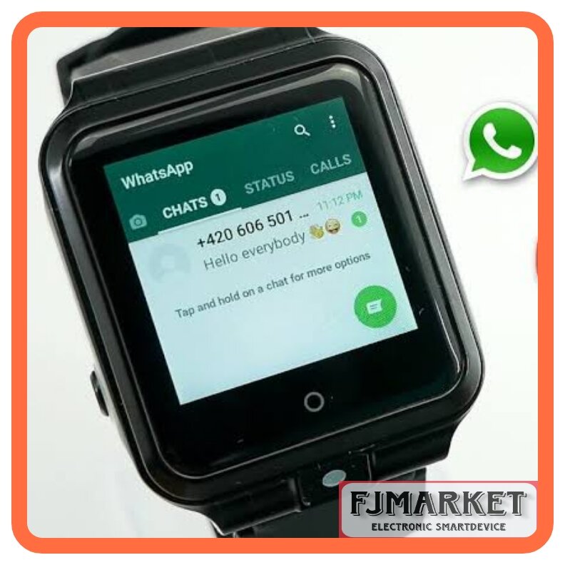 SMARTWATCH ANDROID BISA WHATSAPP 4G JAM TANGAN HP ANDROID WHATSAPP