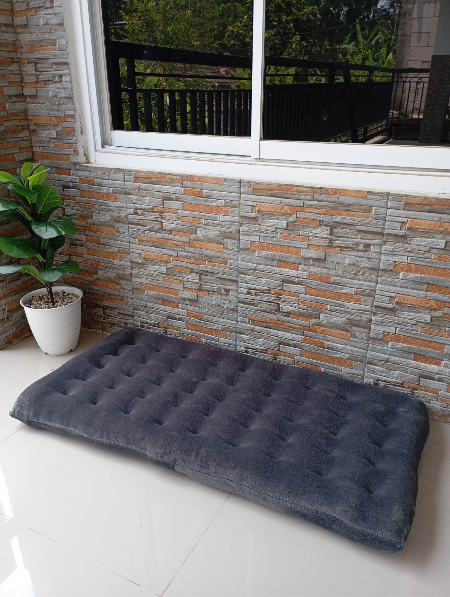 bantal alas kursi duduk/alas duduk lesehan tebal uk 100x50x10