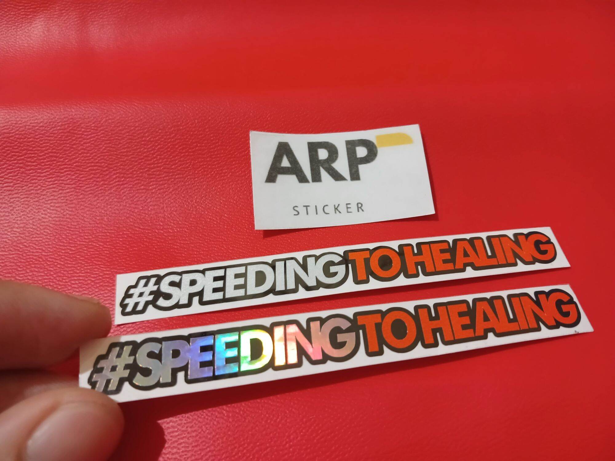 STICKER STIKER SPEEDING TO HEALING SPEEDINGTOHEALING CUTTING Giá 3,000 Đồng*Miễn phí vận chuyển