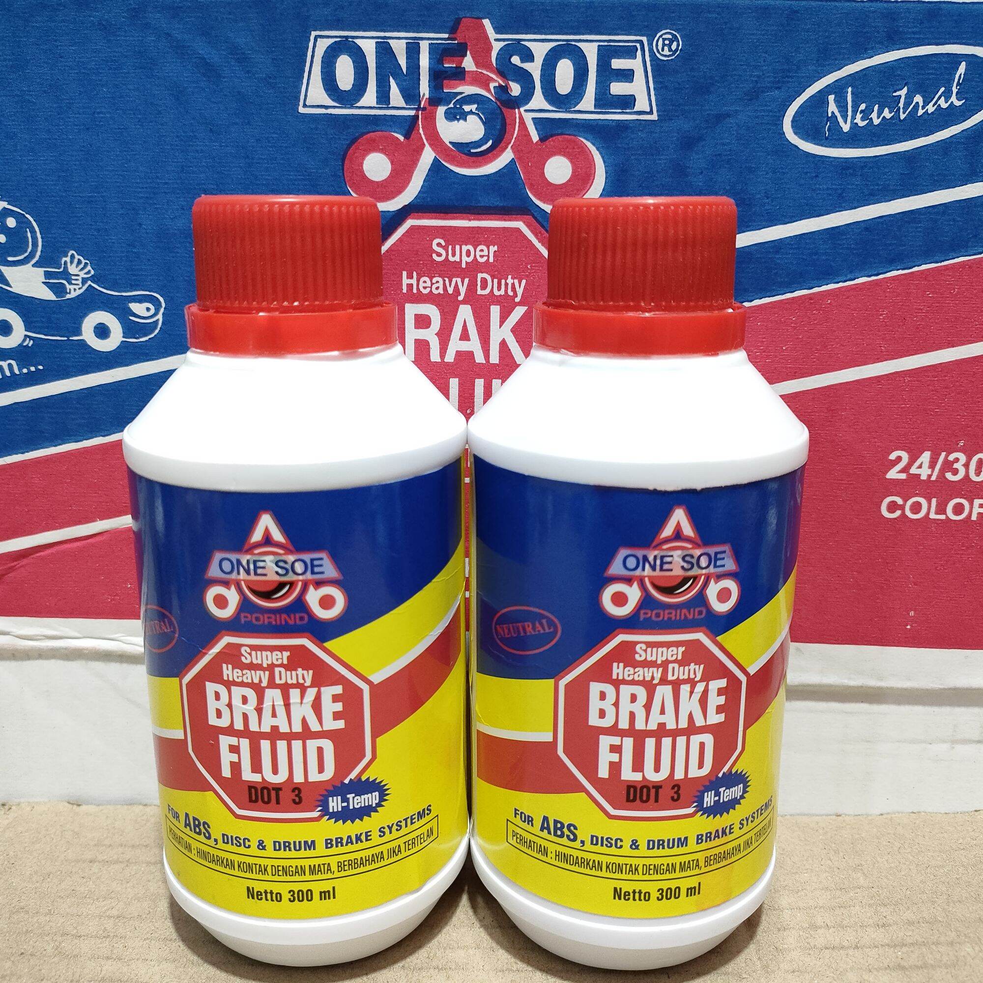 Minyak Rem One Soe Ml Dot Warna Merah Brake Fluid Oli Rem Minyak