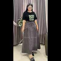 ROK ALICE SKIRT TWILL ROK WANITA / ROK A LINE KOREAN STYLE