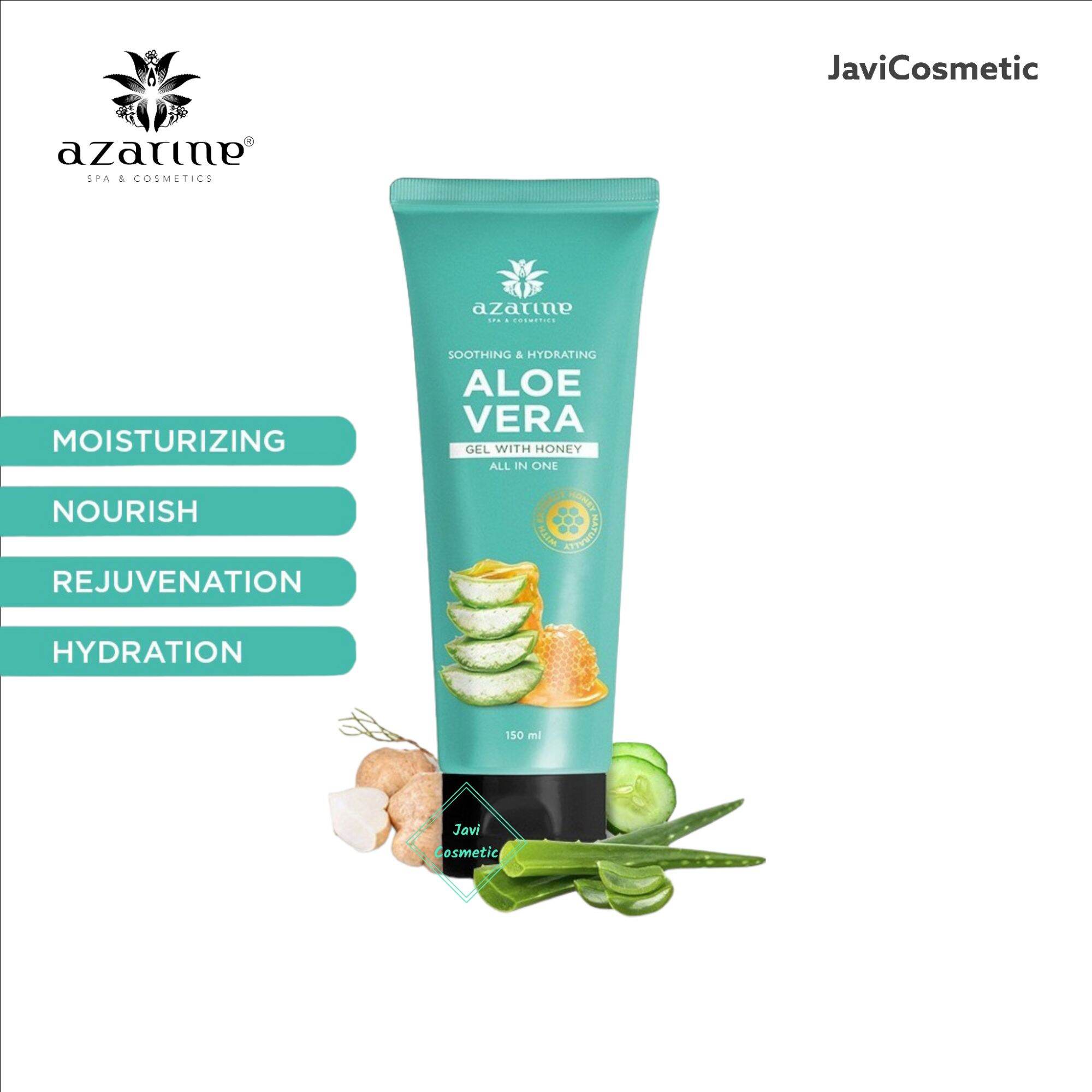 Azarine Soothing & Hydrating Aloe Vera Gel With Honey 150ml Lazada