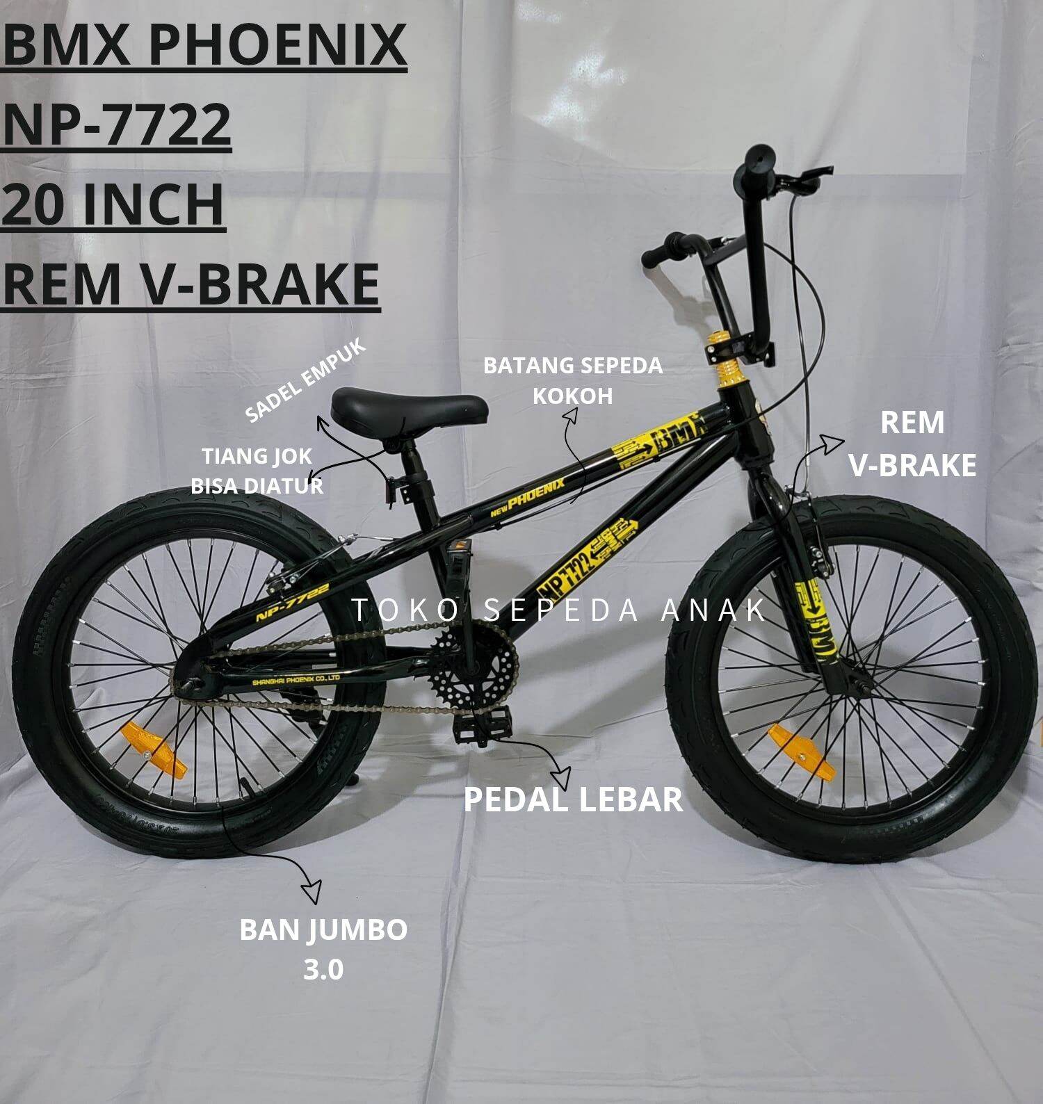 Bmx Bike Frame Sepeda Bmx United Sepeda BMX Anak 20 Inch Morison