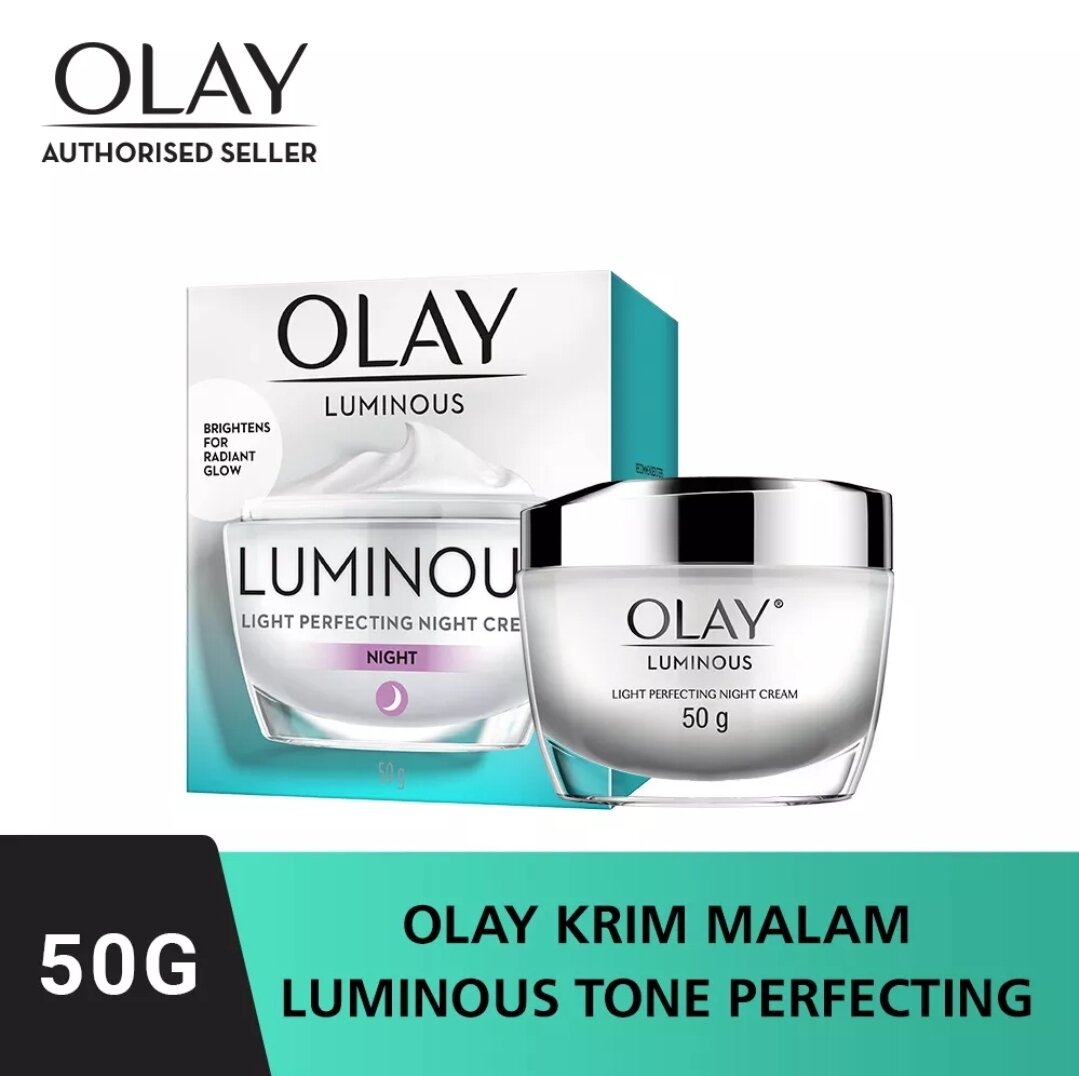 Olay Whitening Luminous Restoring Cream 50G Olay White Radiance Luminous  Cream Malam 50G Olay Whitening Cream Pencerah | Lazada Indonesia