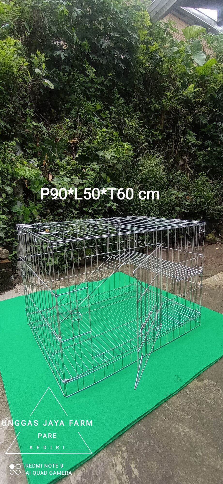 kandang kucing lipat 1 tingkat | Lazada Indonesia