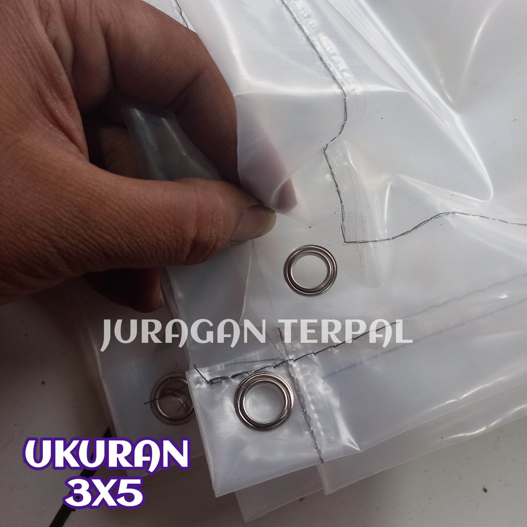 Terpal Plastik Bening Transparan Ukuran 3x5 Lazada Indonesia 3557