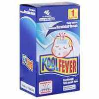 Kool Fever Anak isi 12 Saset - Kompres Demam Anak