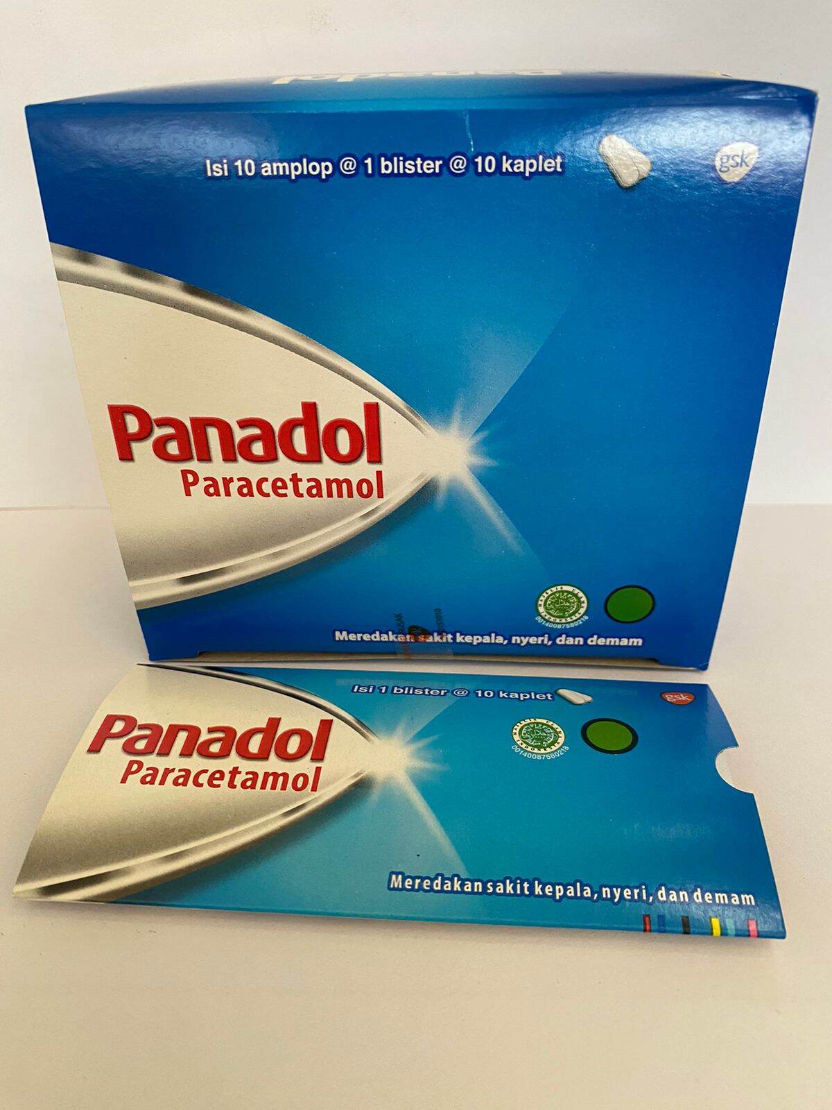 Panadol Biru Strip 10 Kaplet / Sakit Kepala / Demam | Lazada Indonesia