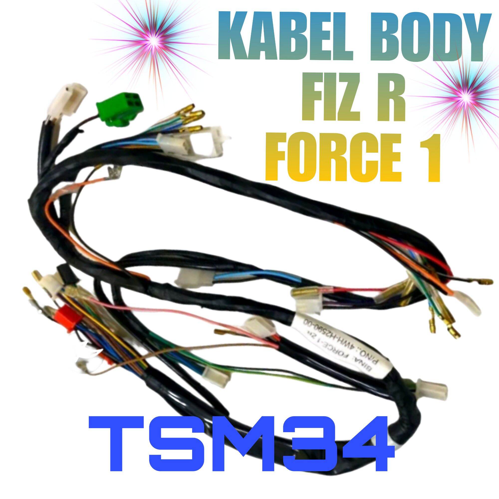 Kabel Bodi Body FIZ R FORCE 1 FOSWAN 4WH Lazada Indonesia