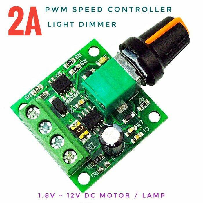 Pwm Dimmer DC Modul Pengatur Kecepatan | Lazada Indonesia