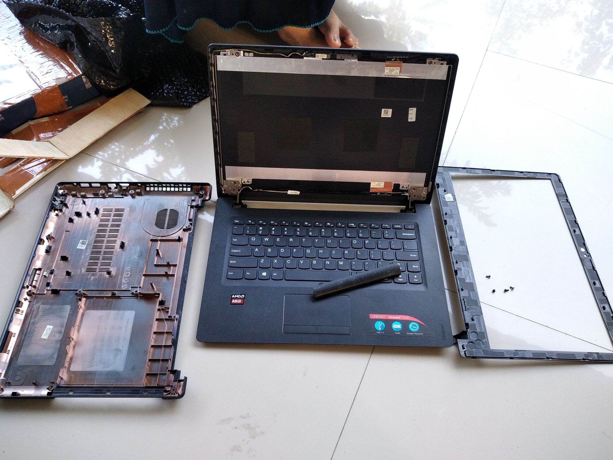 Casing laptop store lenovo ideapad 110