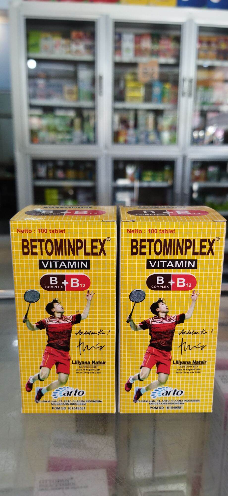 BETOMINPLEX ISI 100 TABLET - VITAMIN B COMPLEX | Lazada Indonesia