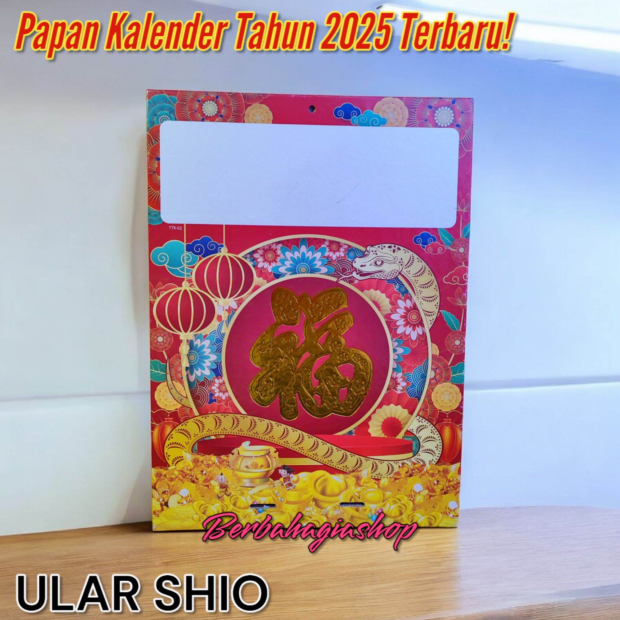 Papan Tatakan Kalender Harian Sobek Ukuran Besar Motif Terbaru New Tulisan Timbul Bagus 2025