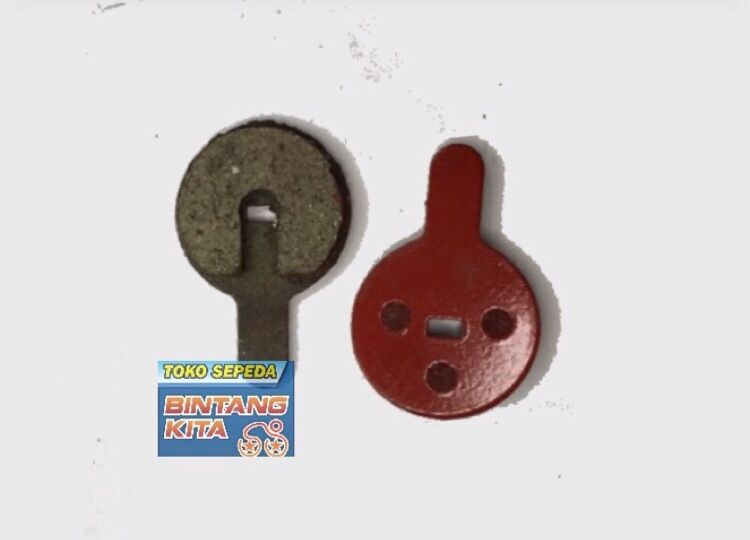 Kampas Rem Cakram Sepeda Lipat Mtb Bulat Saloni Brake Pad Disc
