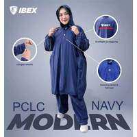 Jas Hujan Ponco Celana Modern Ibex Dewasa / Setelan Poncho Celana Modern
