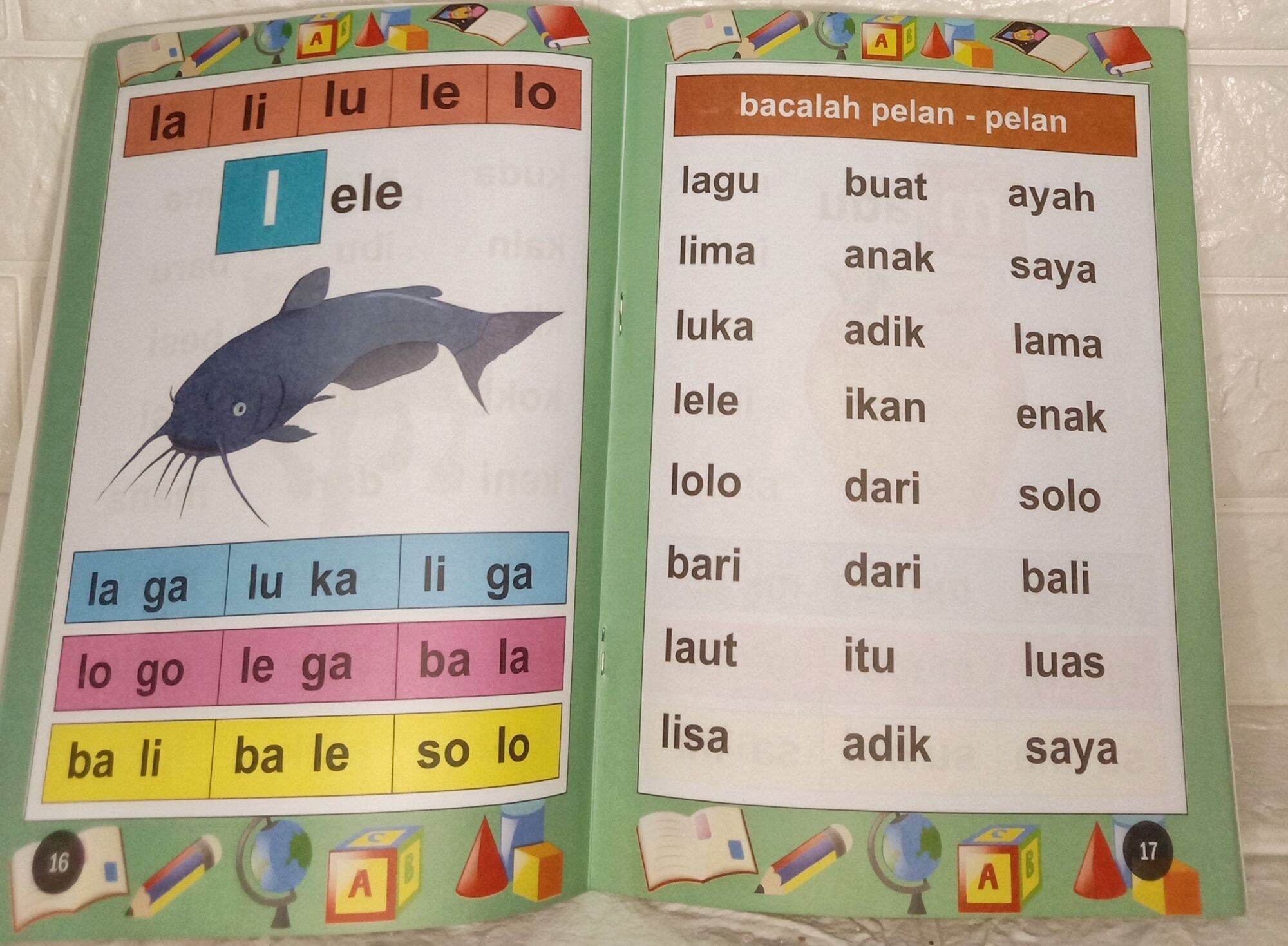 SERI PAUD 1A -1B AYO BELAJAR MEMBACA CEPAT DAN MUDAH UNTUK BISA