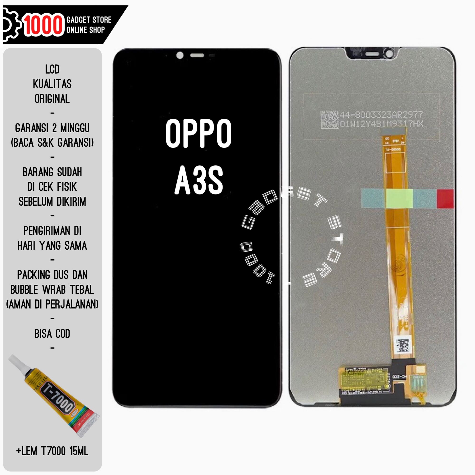 harga lcd oppo a3s ram 3gb