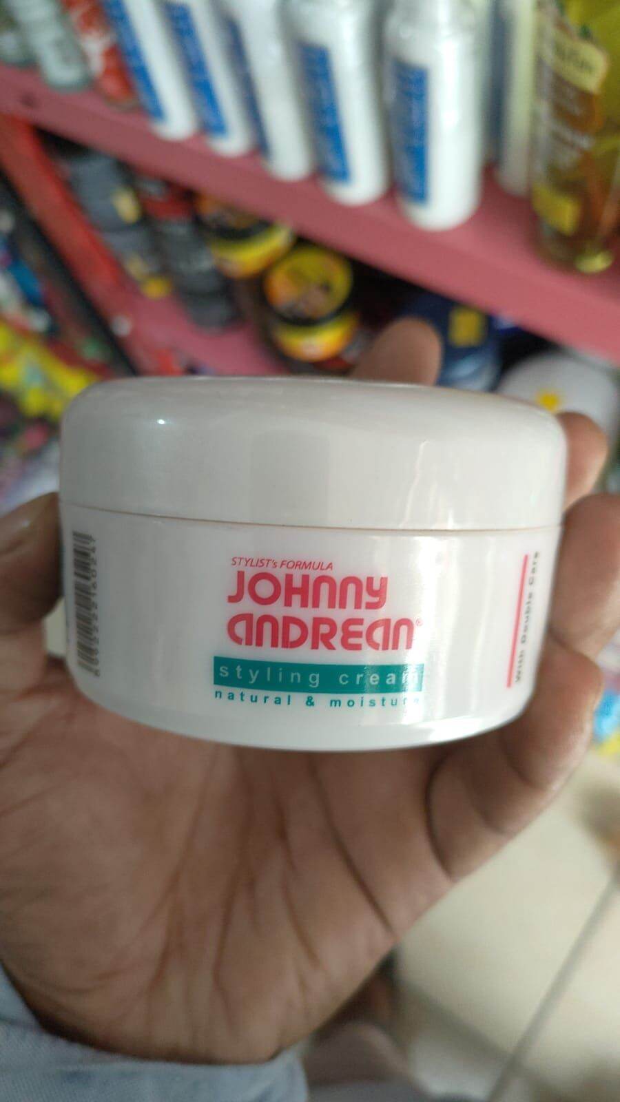 styling cream natural & moisture Johnny Andrean 125gr original cream