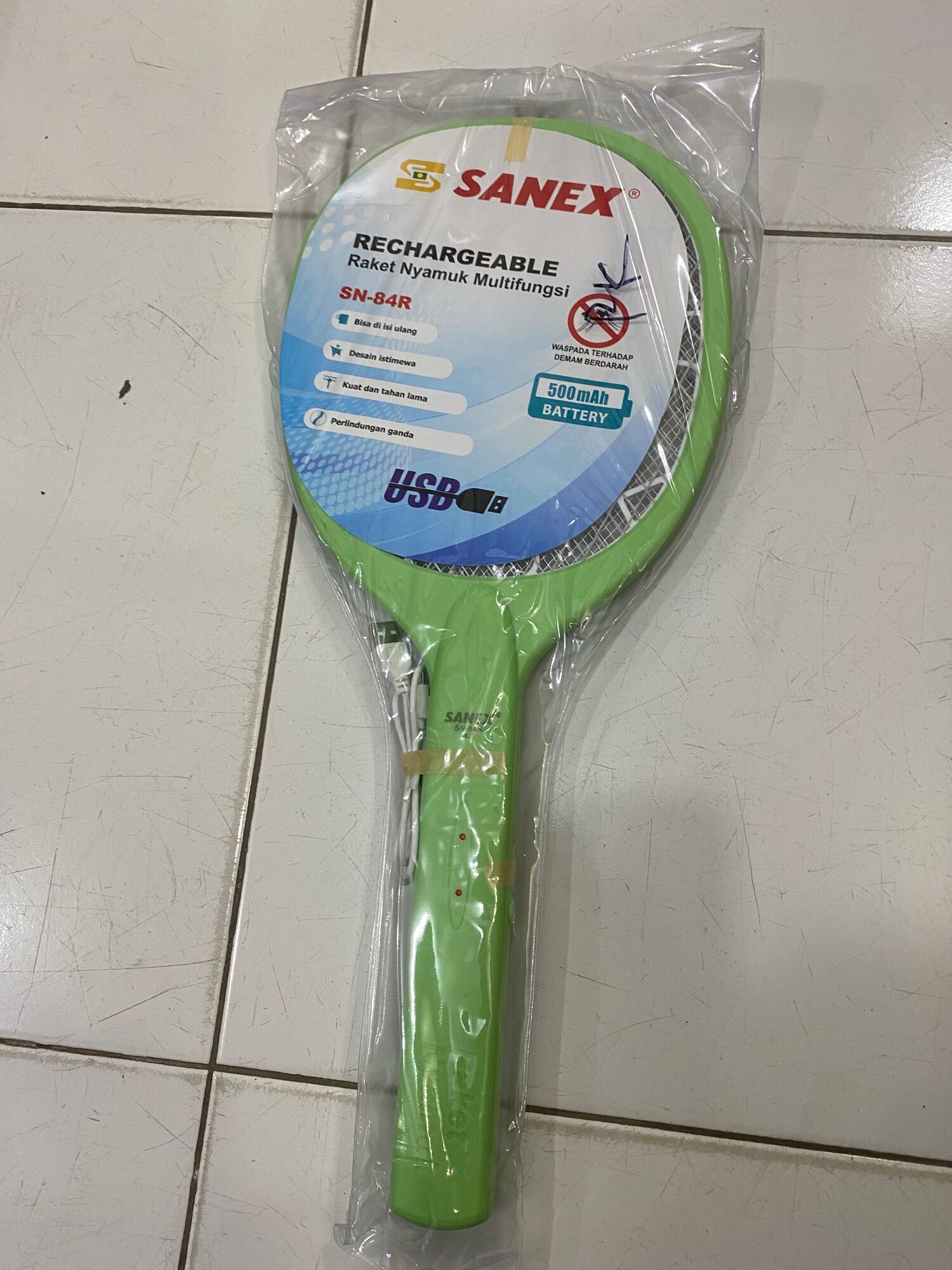 raket nyamuk sanex sn 84R | Lazada Indonesia