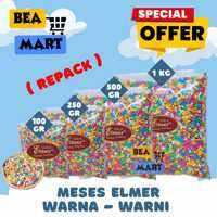 Meses Elmer Warna Warni 100 250 500 1 kg | Repack Mesis Meises 100gr 250gr 500gr 1kg
