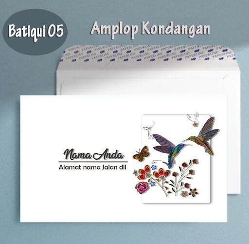 Amplop kondangan / Amplop sumbangan / Cetak nama amplop / Amplop custum / Amplop Lebaran / Amplop Idul Fitri / Amplop Angpau / Batik /Batique 11-