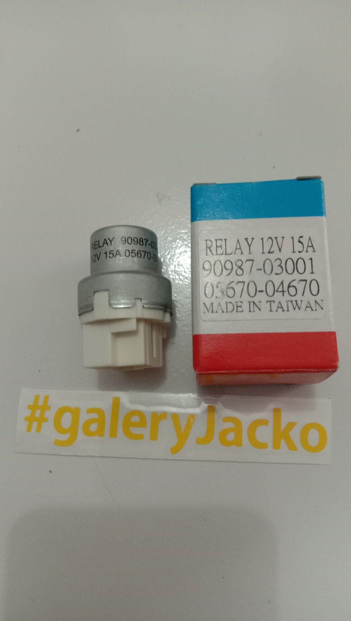 RELAY VAN RADIATOR RELAY KIPAS RADIATOR 12V 15A TOYOTA STARLET Lazada