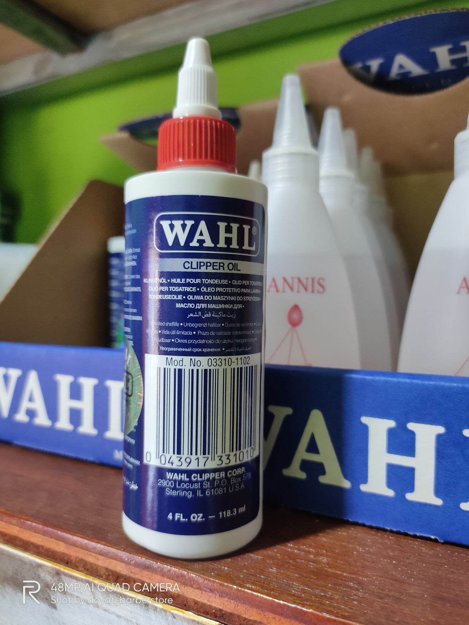 Minyak pelumas mesin cukur wahl oil original usa