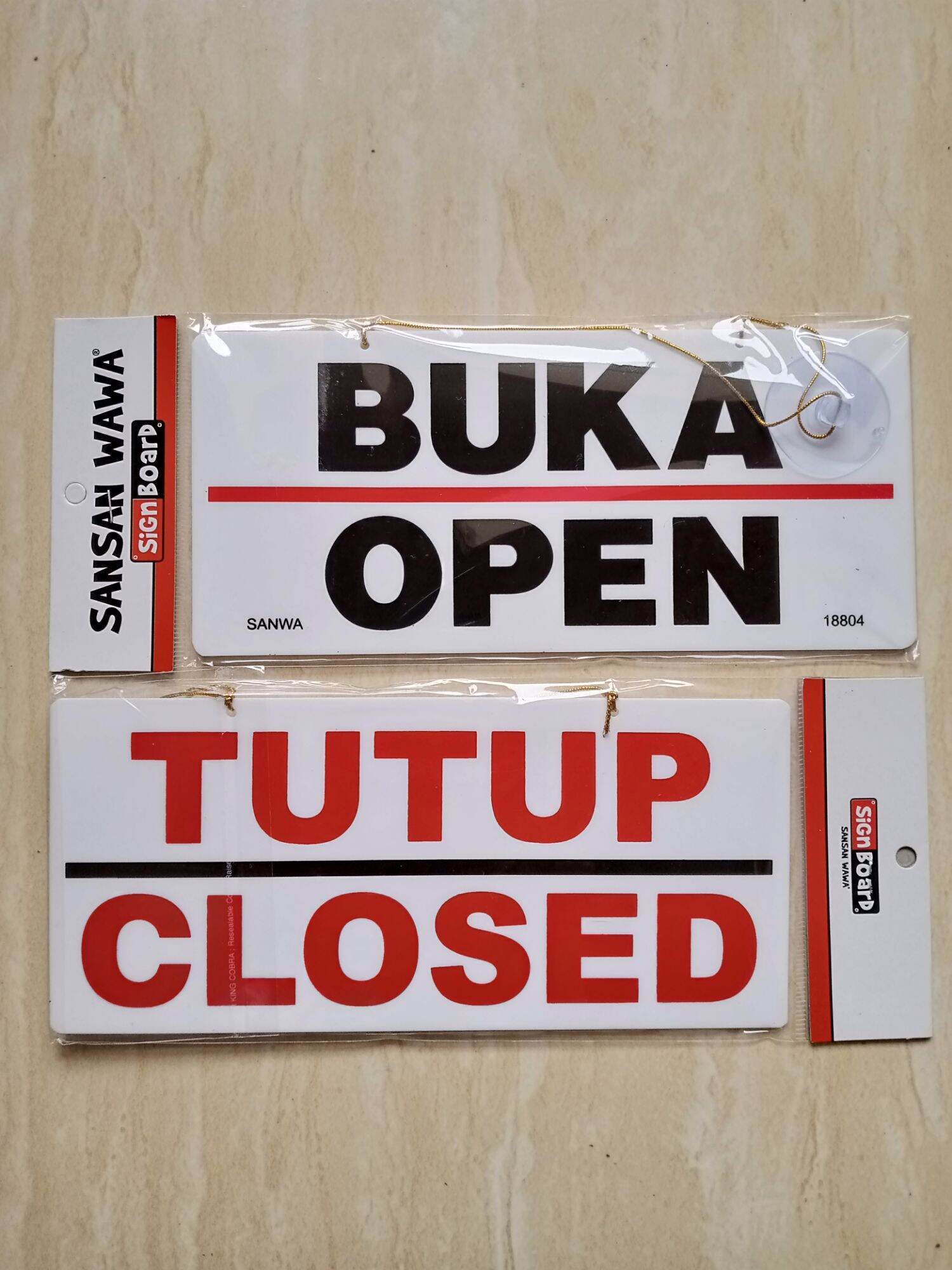 Sign Board Open Close