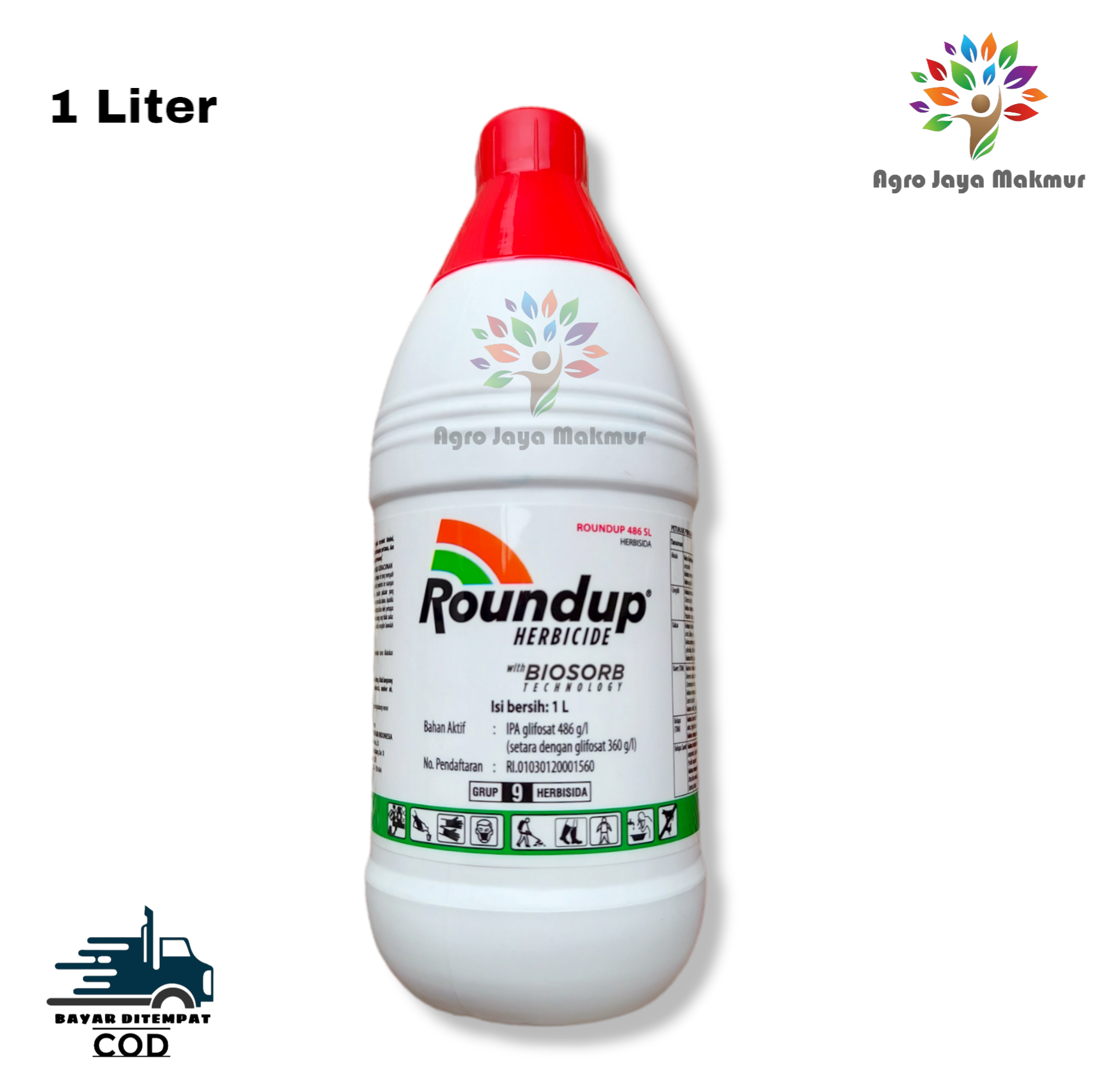 Round Up 486 SL Isi 1 Liter/roundup 1 Liter/roundup/obat Rumput Roundup ...