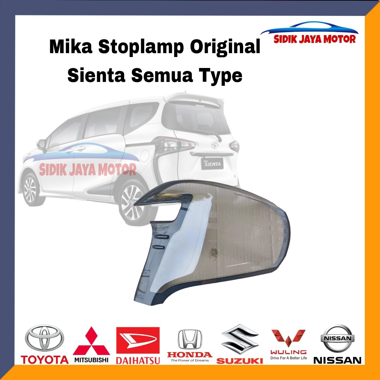 Mika Stop Lamp Lampu Belakang Stop Lamp SIENTA Type Q V Original kanan atau kiri Giá 172,500 Đồng*Miễn phí vận chuyển