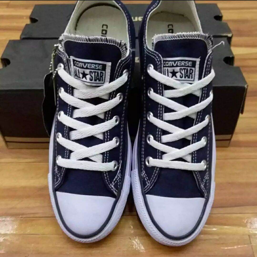 Promo Sepatu Converse01 All Star Termurah Sepatu Kets Fashion Pria Wanita Sneakers Casual / Sekolah Warna Hitam +Free box Terbaru 2021 Sepatu Trend Sepatu Sekolah Sepatu Murah