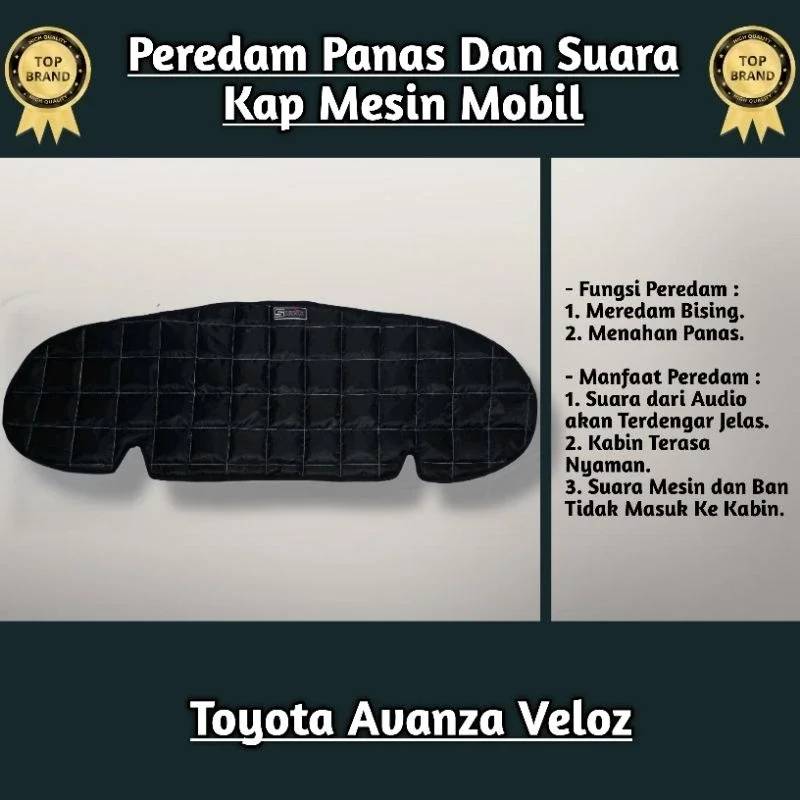 (Sigma) Peredam Panas Dan Suara Kap Mesin Mobil All New Toyota Avanza Veloz Giá 400,000 Đồng*Miễn phí vận chuyển