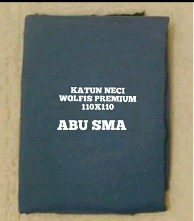 SEGI EMPAT KATUN NECI WOLFIS PREMIUM. 110X110//HIJAB SEGI EMPAT KATUN