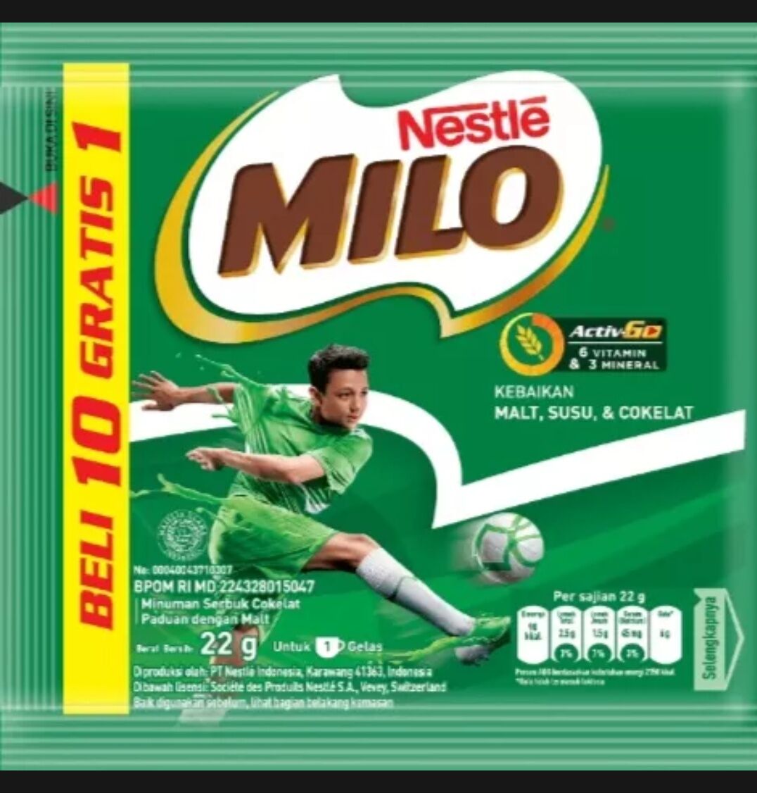 Milo Coklat 22g Lazada Indonesia