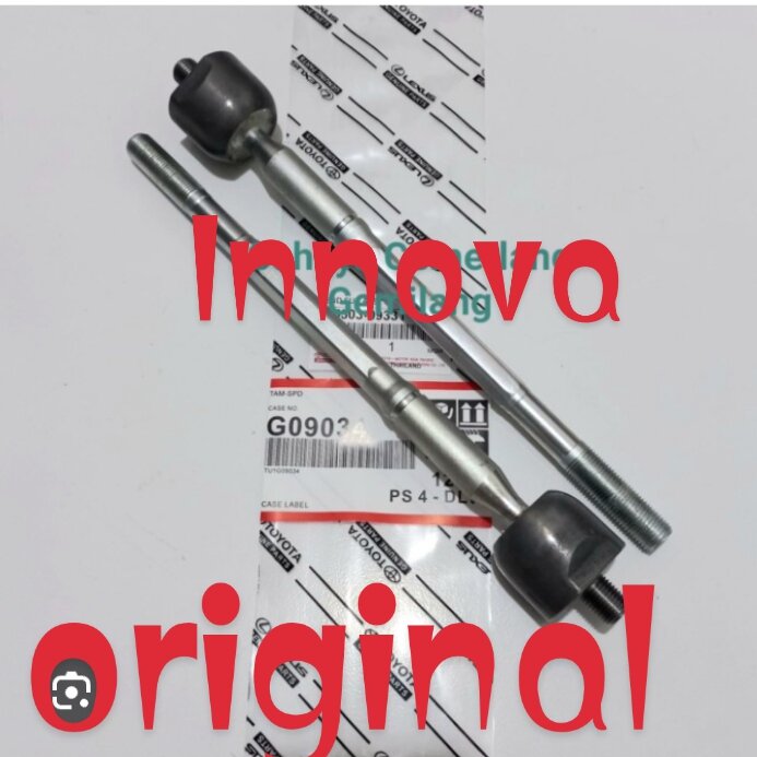 RACK END LONG TIEROD TOYOTA INNOVA SEPASANG KIRI KANAN ORIGINAL Harga 200,000 rupiah*Gratis Ongkir
