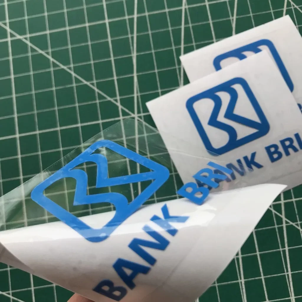 Stiker Cutting Logo Bank Bri Lazada Indonesia