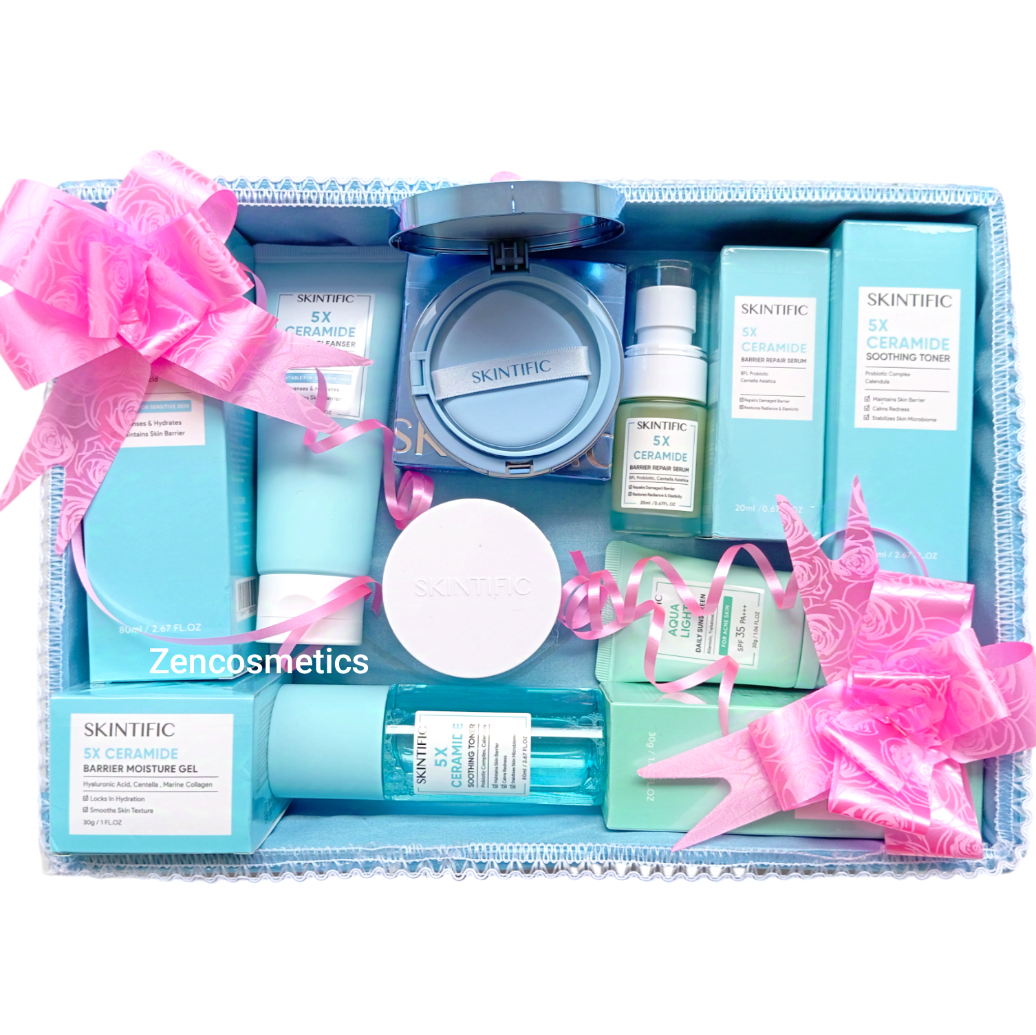 Skintific Skincare and Make up Packages hadiah Packages/Skin Care Box Packages