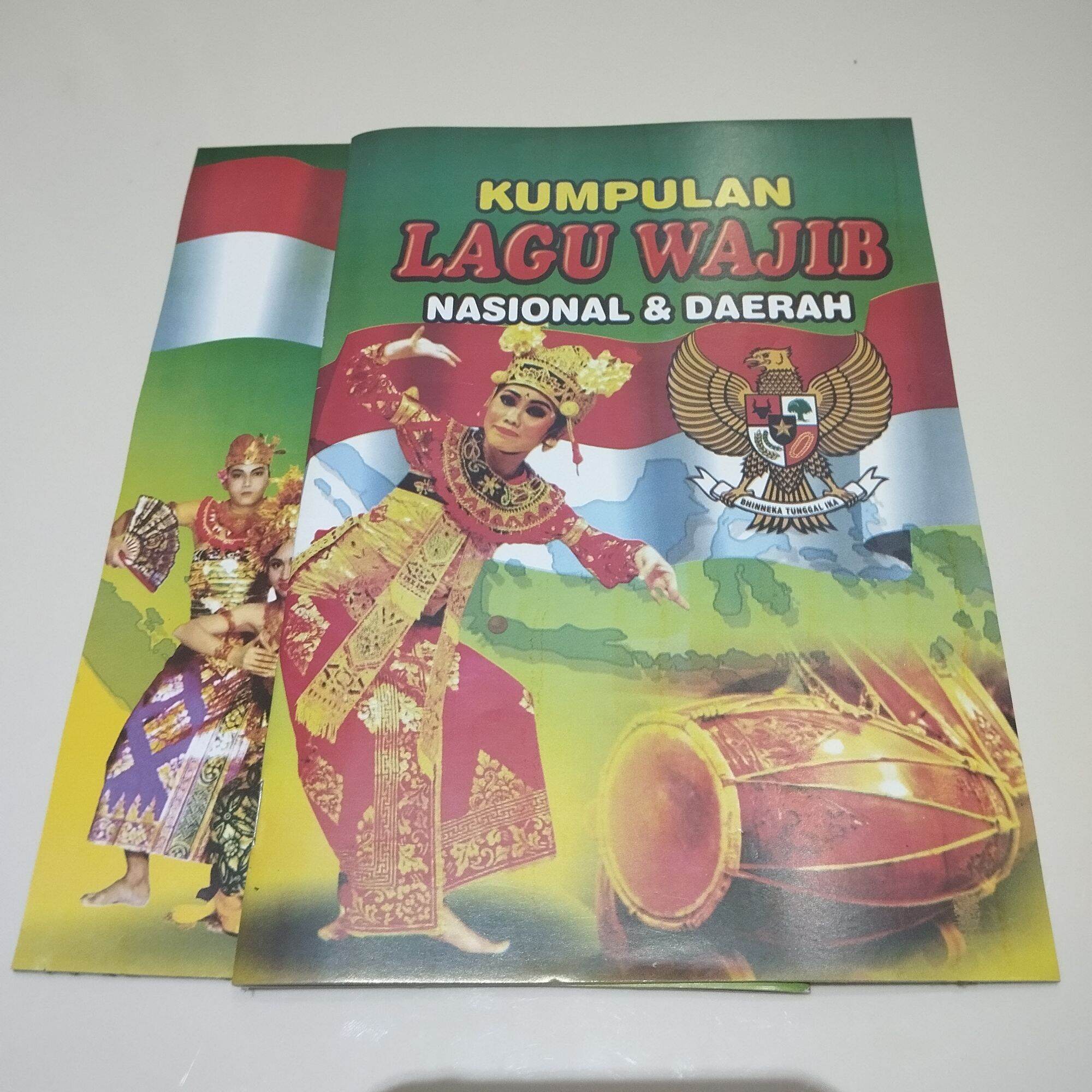 Buku Kumpulan Lagu Wajib Nasional Dan Daerah | Lazada Indonesia