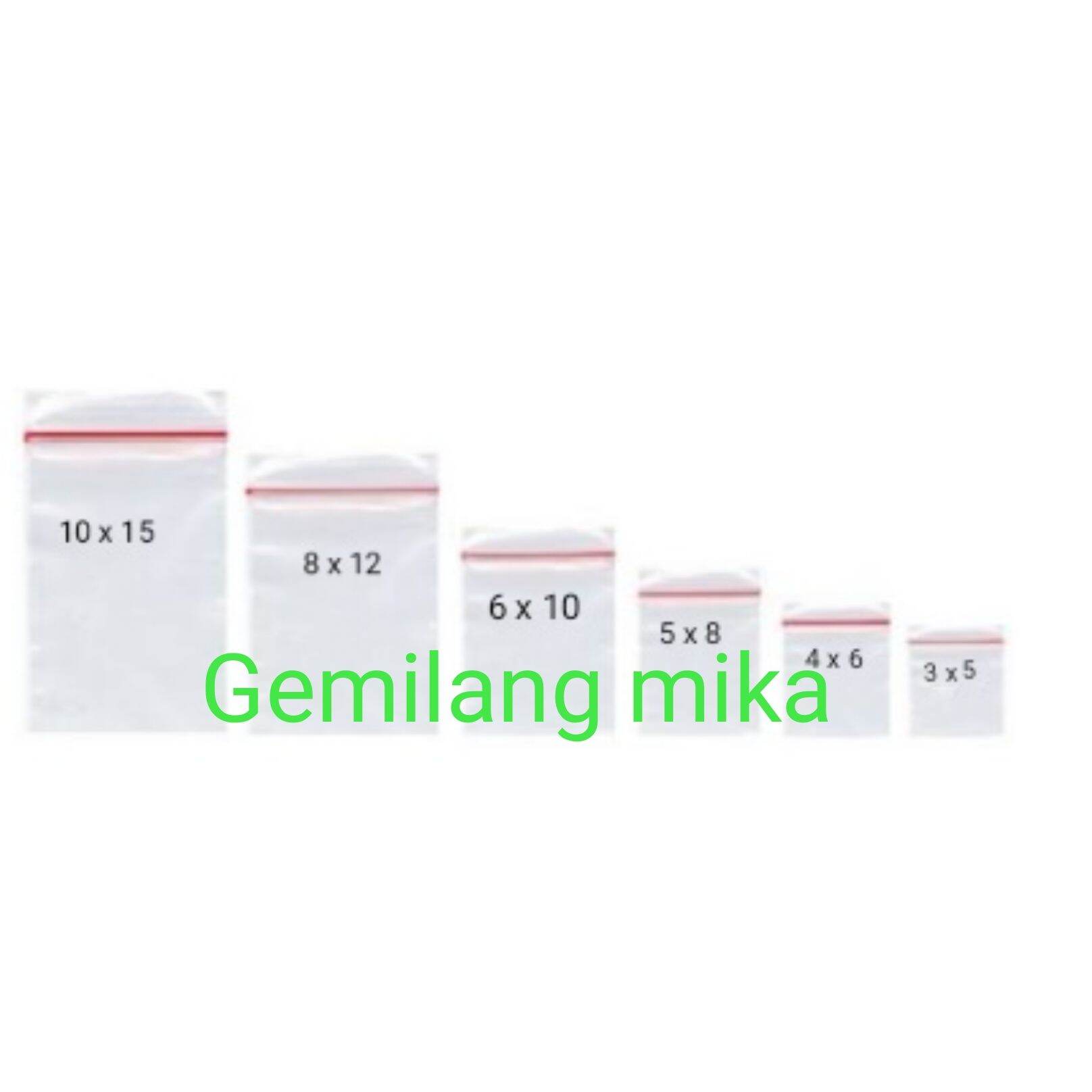 Plastik Klip Tebal Isi 100 Lembar Lazada Indonesia 8579