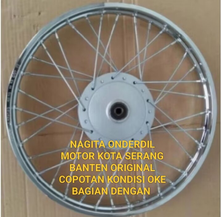 Rims Rims for Honda Prima Grand Astrea Legend Legend 2 Supra X Supra Fit Front Original Copotan Harga 210,000 rupiah*Gratis Ongkir