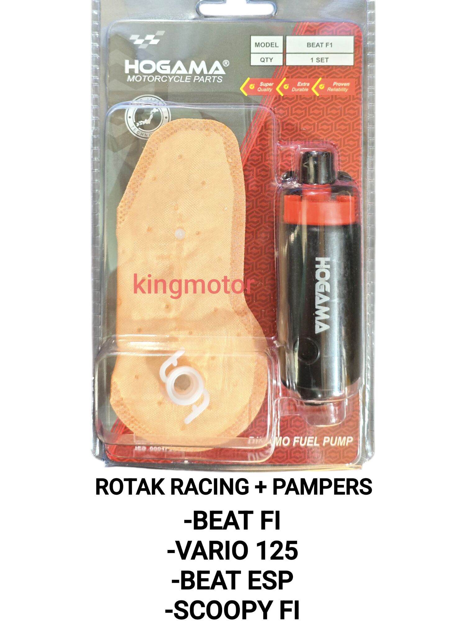 Rotak Racing + Pampers beat fi Vario 125 beat ESP pop scopy fi spacy fi super quality Harga 109,000 rupiah*Gratis Ongkir