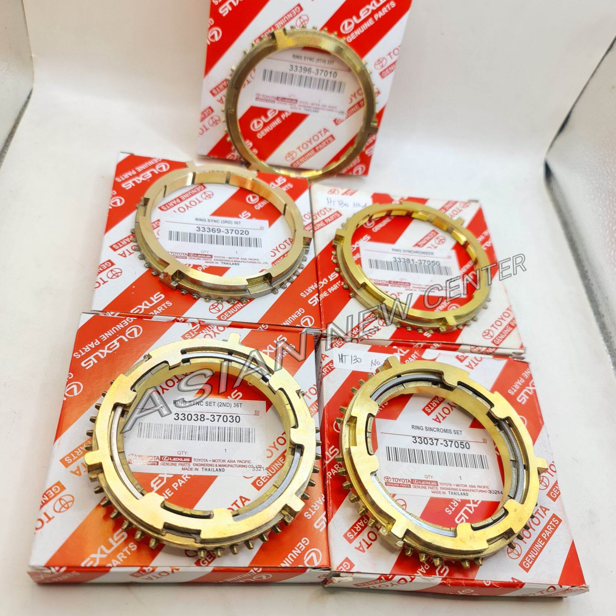 PAKET RING SYNCHOMIS SET DARI GIGI NOMOR 1 SAMPAI NO 5 DYNA HT130 DUTRO ORIGINAL Harga 1,280,000 rupiah*Gratis Ongkir