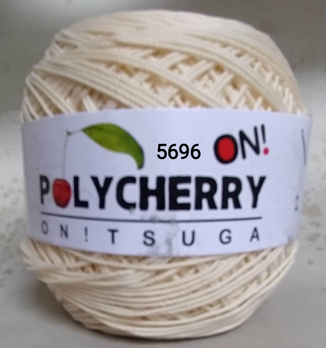 Benang Rajut PolyCherry Onitsuga D18 100gr 255m -Keset Tidak Licin Kuat untuk Tas & Amigurumi