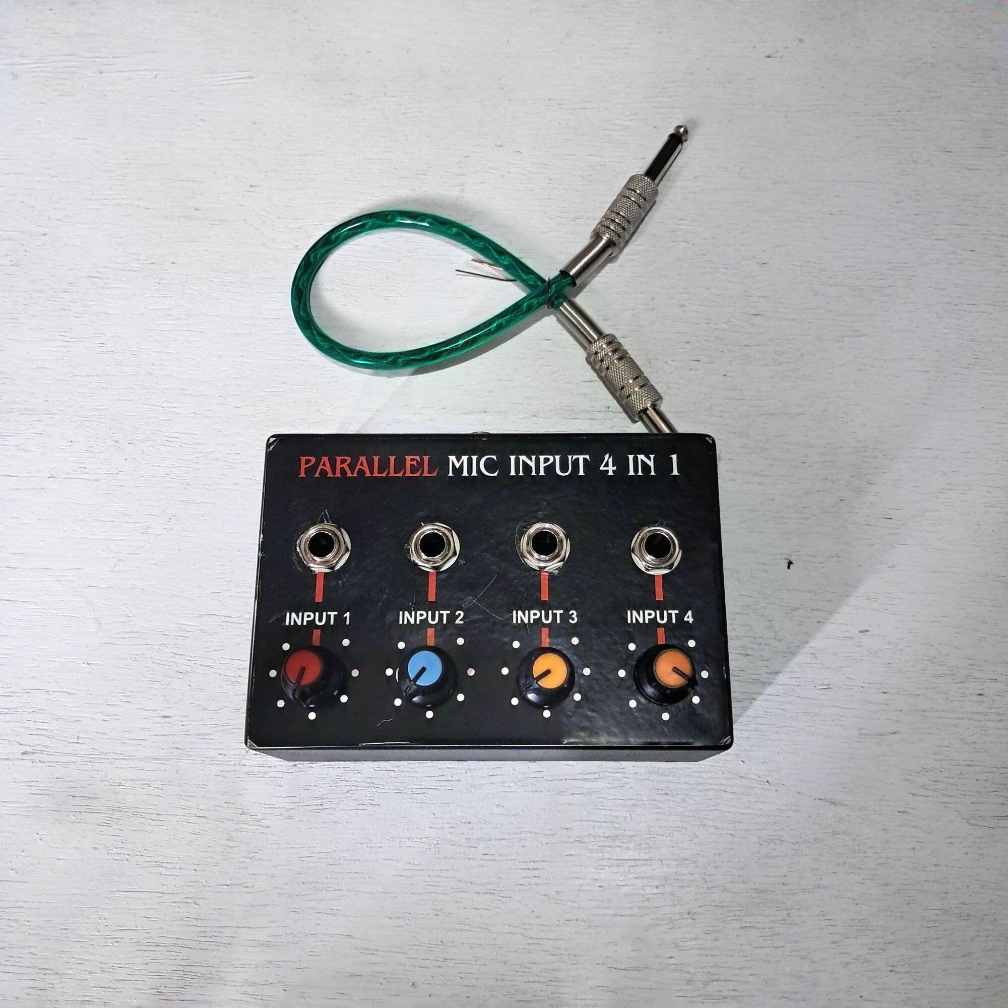 Mirc Input Box PARALEL MIC INPUT 4 IN 1 // PARALLEL MICROPHONE INPUT 4 CH 1 SET ...